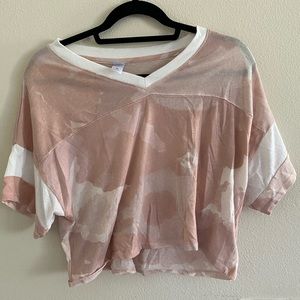 Pink camo shirt